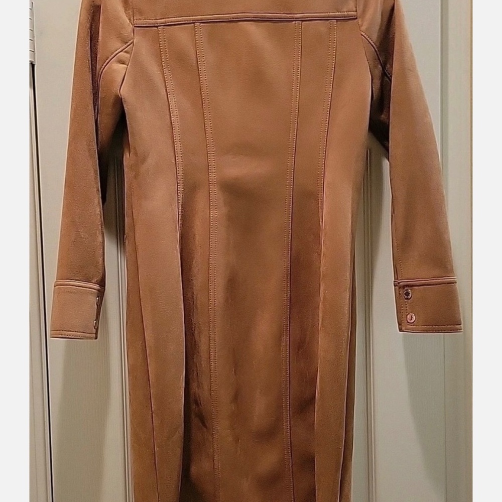 WHBM Camel Jacket Dress 2P - Picture 2 of 4